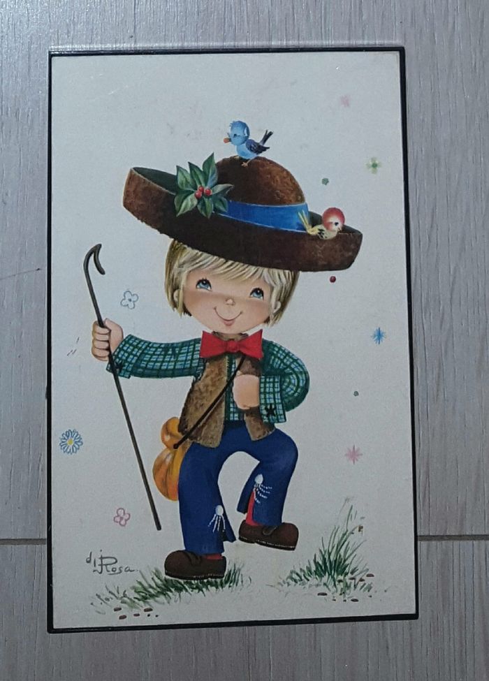 Cadre garçon berger - vintage