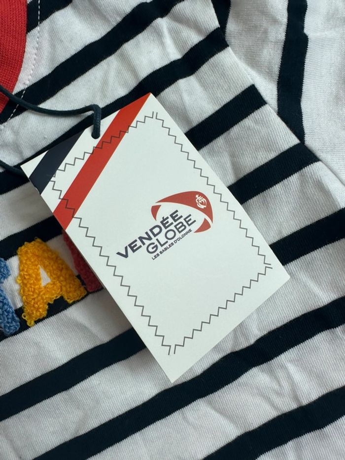 T-shirt Capitaine Vendée Globe taille 3 ans - photo numéro 4