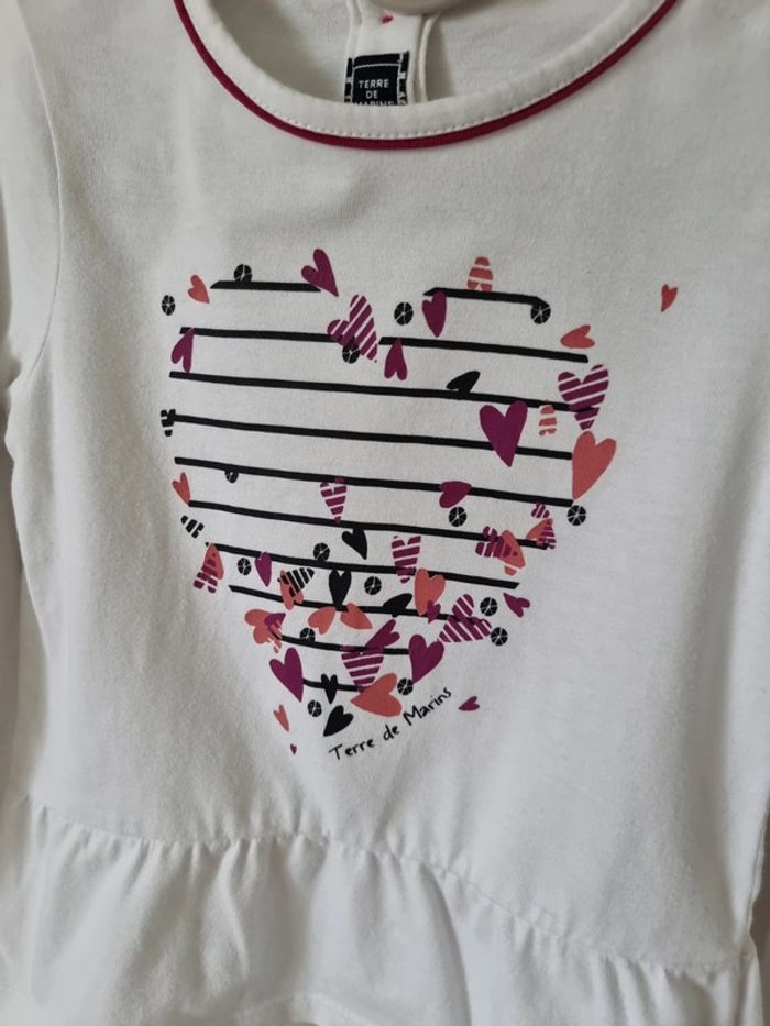 Tunique, polo terre de marins taille 4ans comme neuf - photo numéro 7