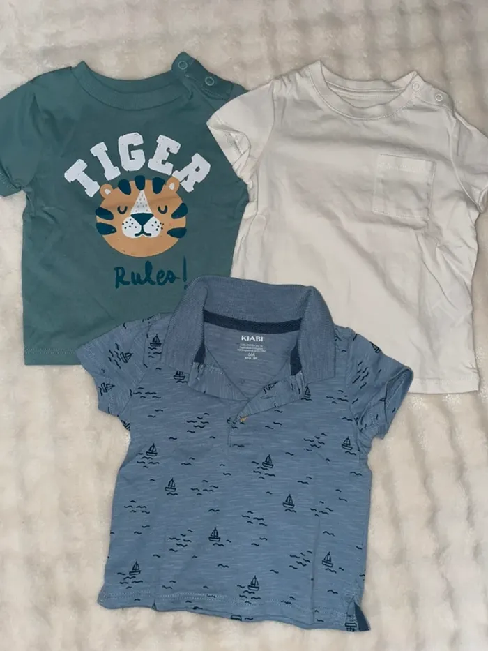 Lot t shirt bébé