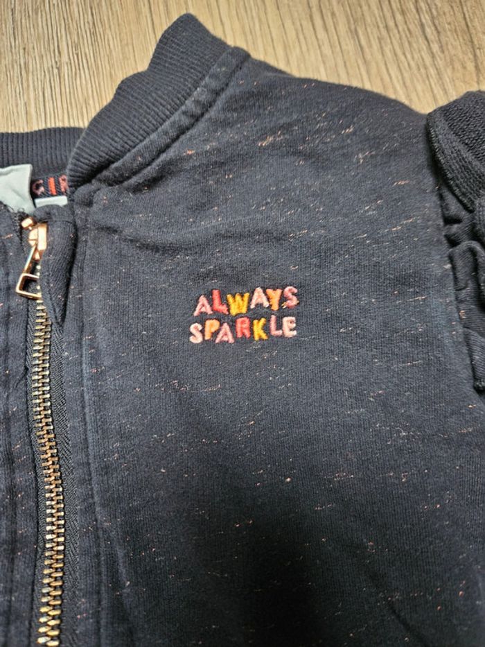 Veste Zippé Jubel Taille 128 cm 🖤 - photo numéro 3