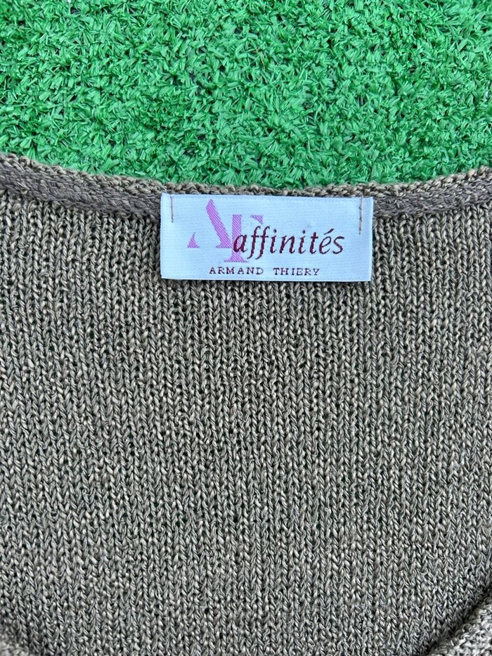 Gilet court Armand Thiery – fabriqué en France, manches 3/4 - photo numéro 3