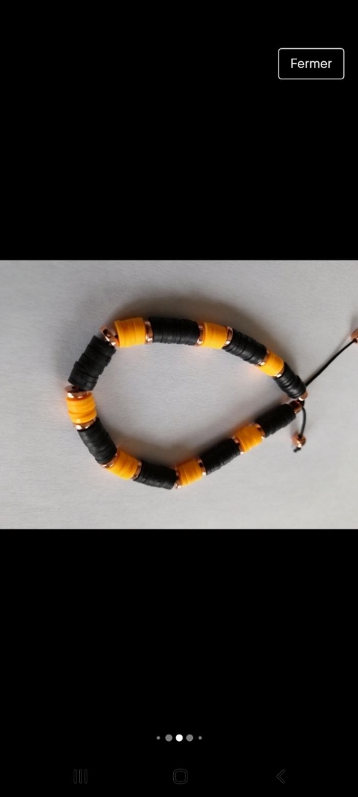 Bracelet perles heishi - photo numéro 4