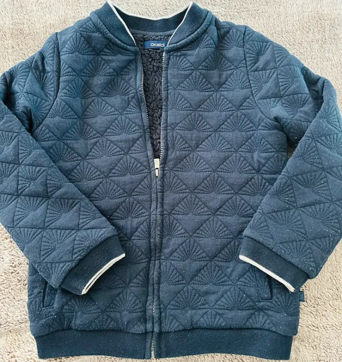 Gilet zippé Okaidi 6 ans