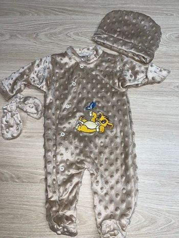 Pyjama roi lion