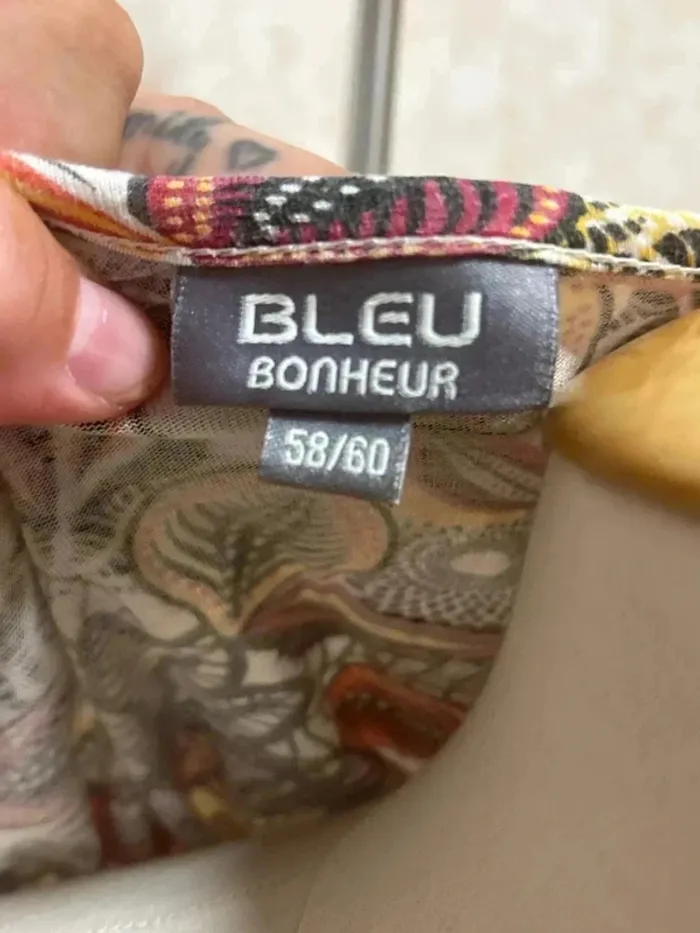 Blouse taille 58-60 marque bleu bonheur - photo numéro 4