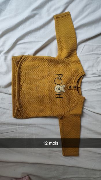 Pull Winnie l'ourson 12 mois