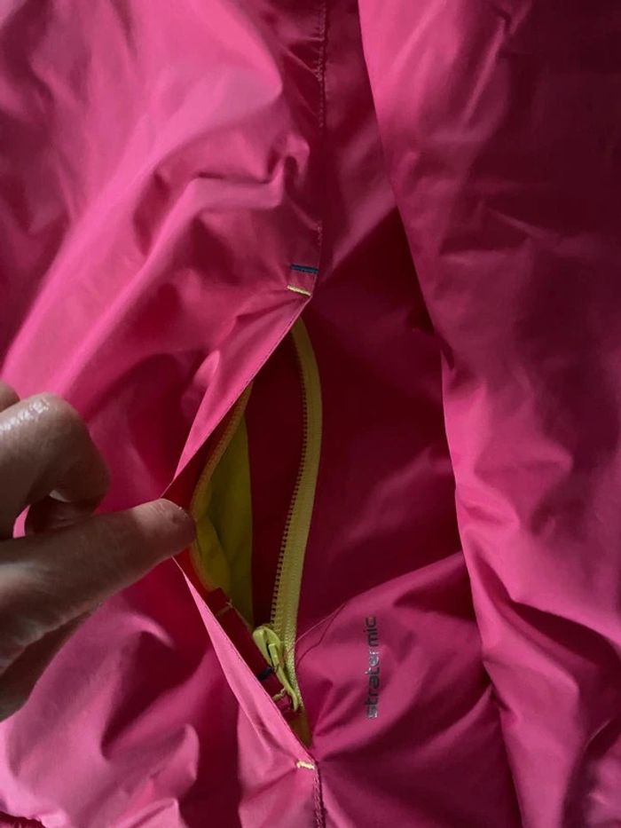 Veste blouson coupe vent décathlon wed’ze stratermic taille 12 ans fille - photo numéro 4