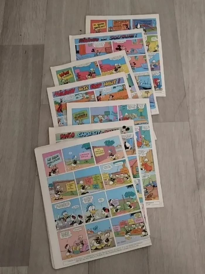 Lot Vintage 7 magazines Journal de Mickey année 1983 L057 - photo numéro 4