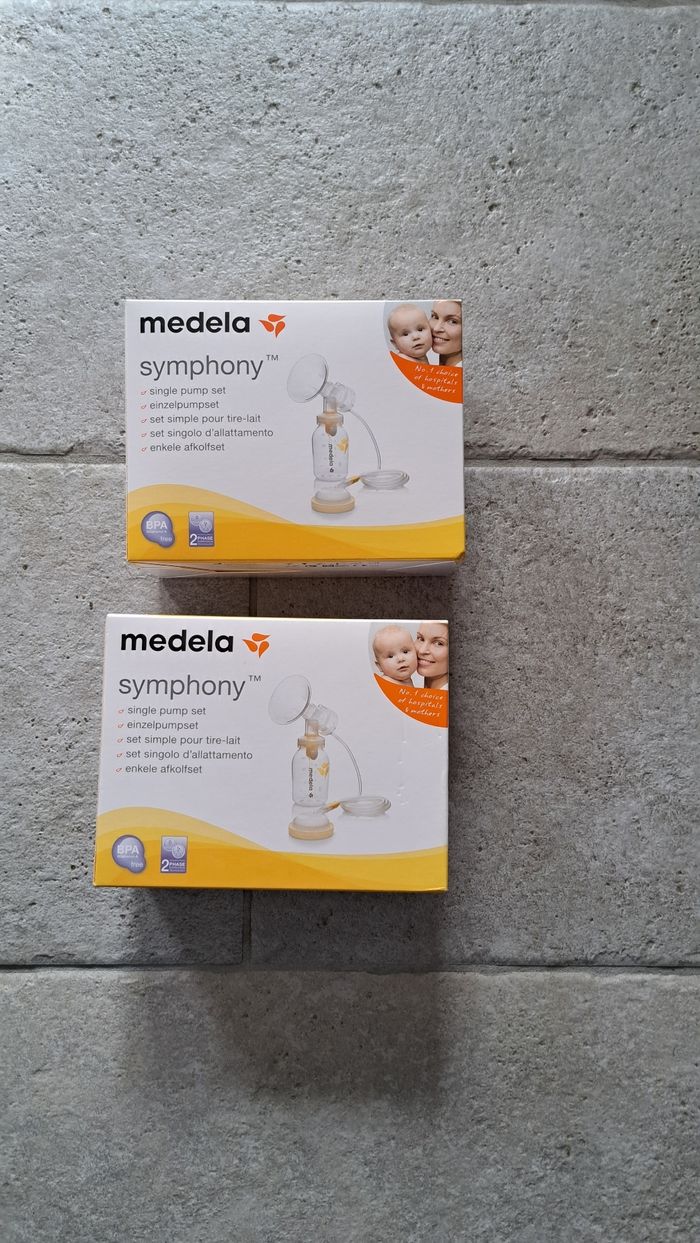 Lot de 2 sets pour tire lait medela