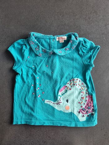 T-shirt manches courtes DPAM 18 mois