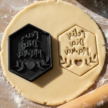 Emporte-pièce Fête des Mères pour biscuits et sablés - 8 cm