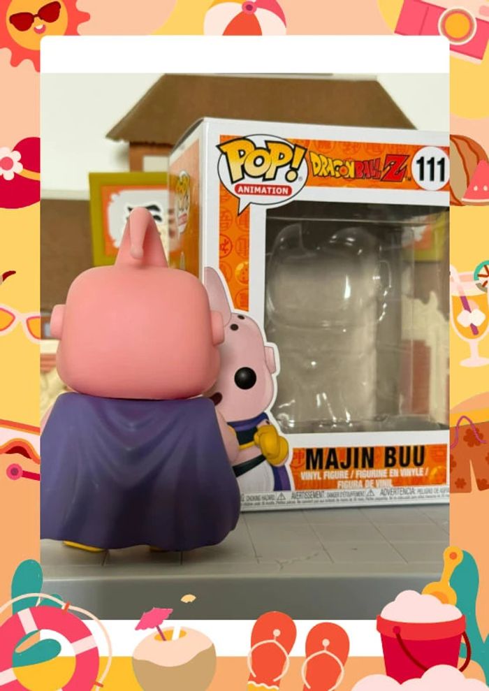 Funko pop majin bu 111 en boite dragon ball z - photo numéro 8