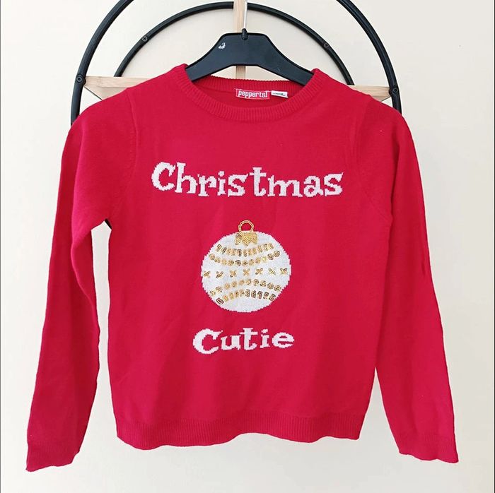 7-8 ans pull de Noël