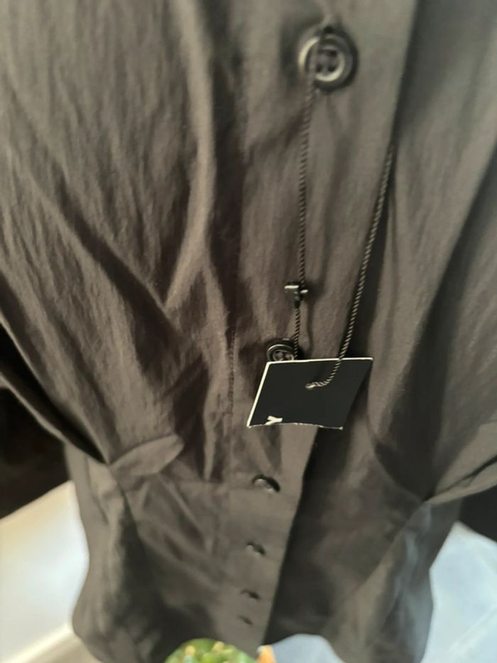 Chemise noire Sisley neuve L - photo numéro 9