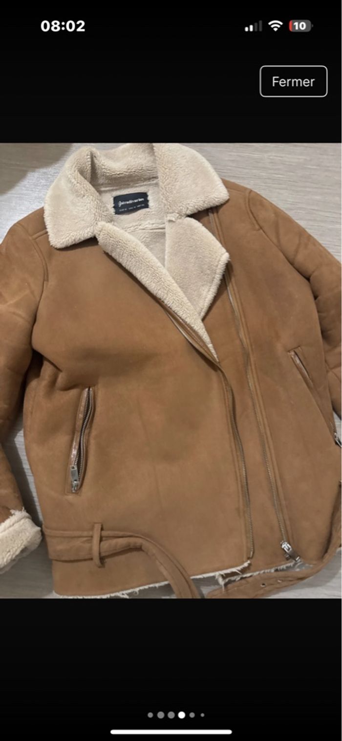 Stradivarius blouson taille m très bon état - photo numéro 3