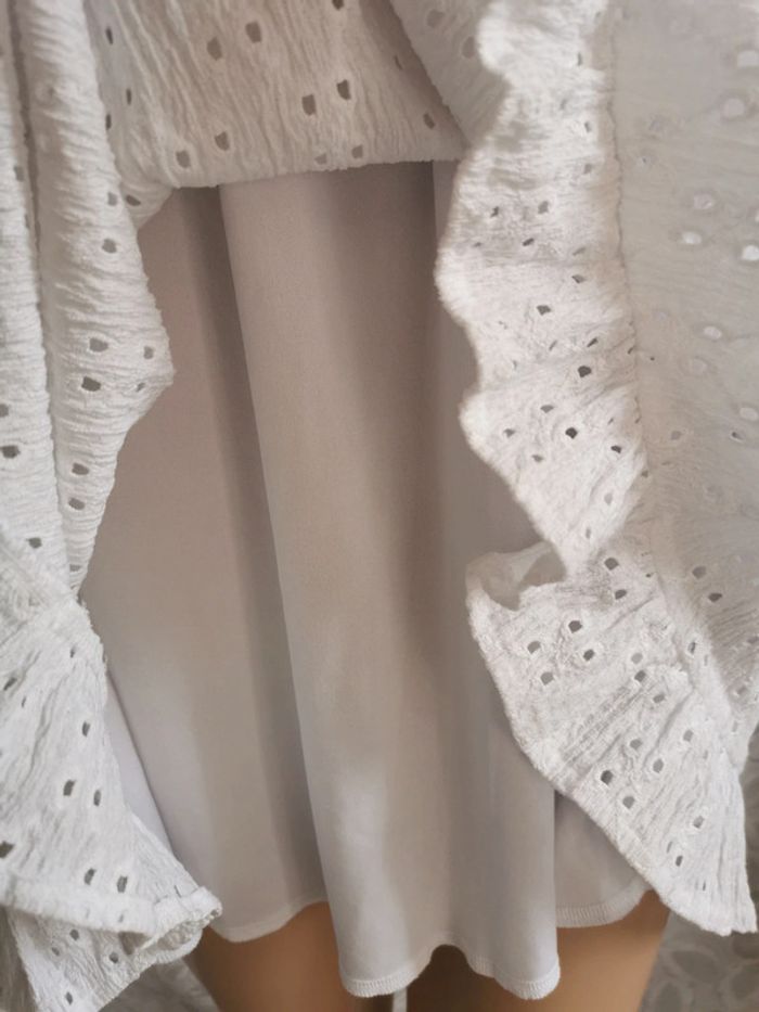 🌺Superbe robe blanche. Taille 38-40. Rainbow - photo numéro 6
