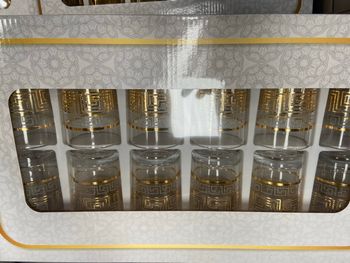 Lot  de 12 verres à thé neuf