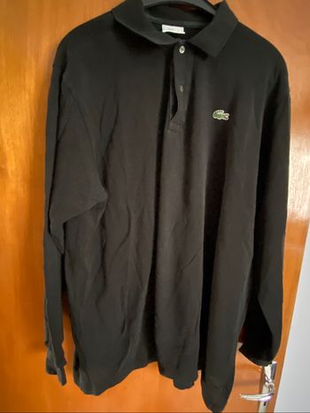 Polo noir Lacoste