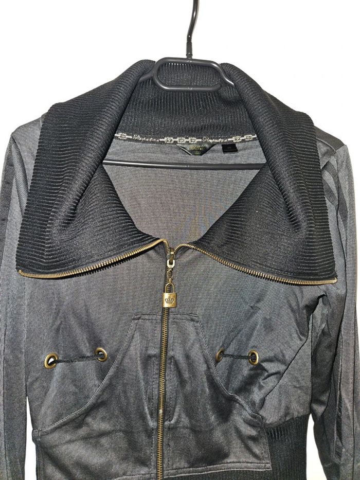 👑 Veste vintage Adidas Respect Me Missy Elliott noire T36 - photo numéro 12