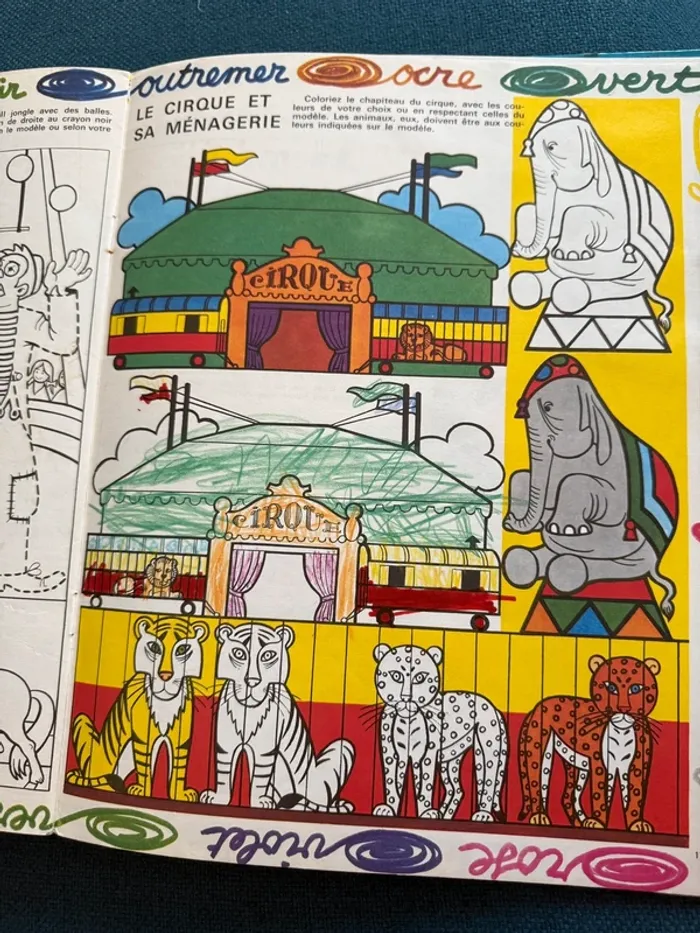 Recueil livre album ancien vintage Le Journal de Babar N1 numéro 1 bleu magazine - photo numéro 18