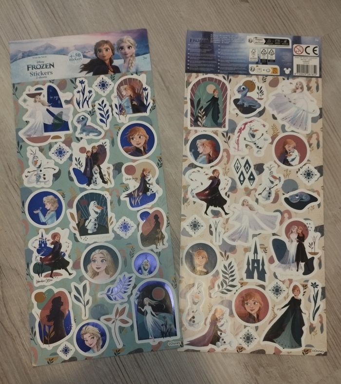Lot autocollants Frozen Reine des neiges - photo numéro 2