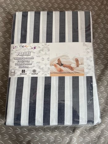 Housse de couette 2 personnes coton