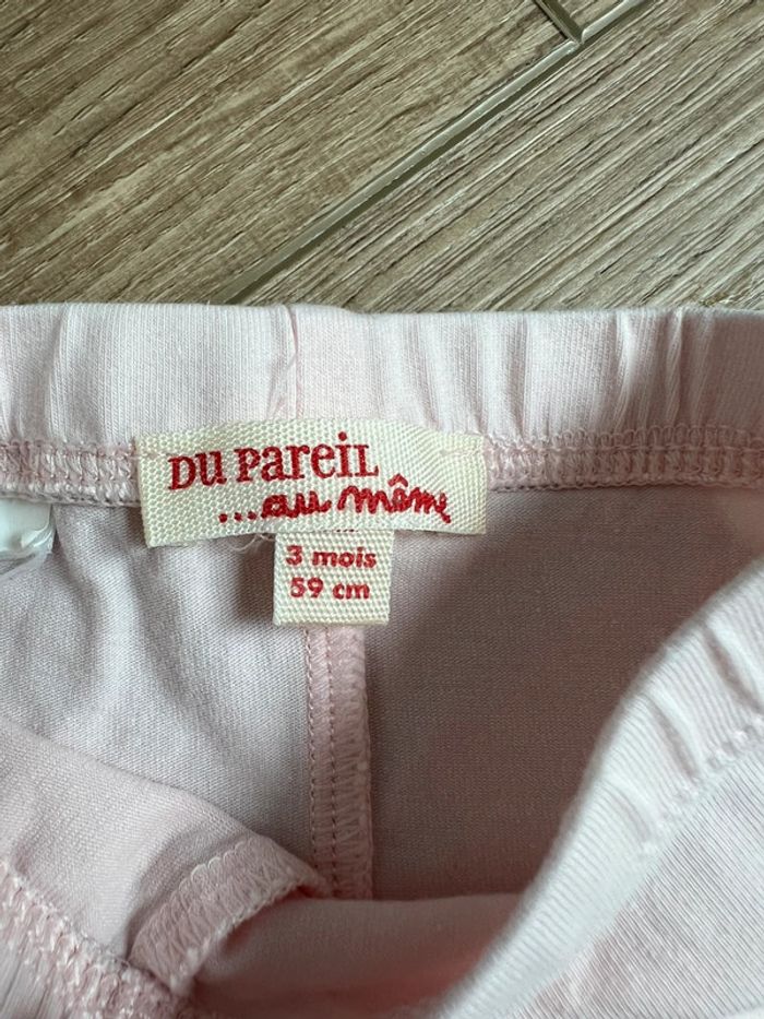 Lot 2 leggings Du Pareil au même - photo numéro 3