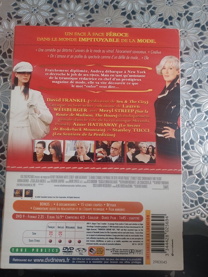 Dvd le diable s habille en parada très bon état - photo numéro 2