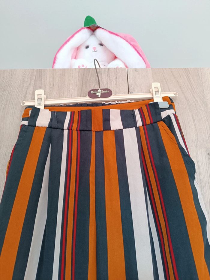 Pantalon léger jambes large été taille s - photo numéro 3