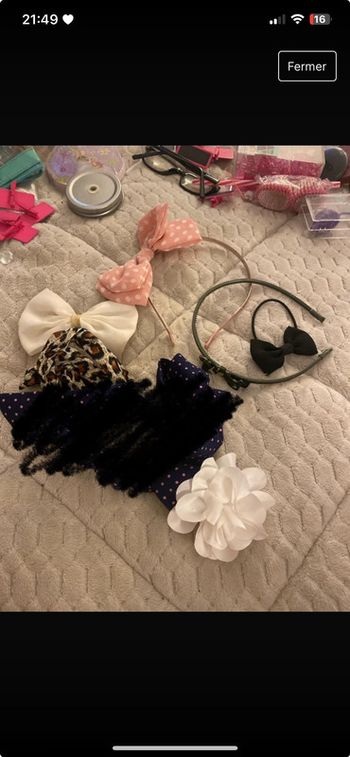 Accessoires cheveux