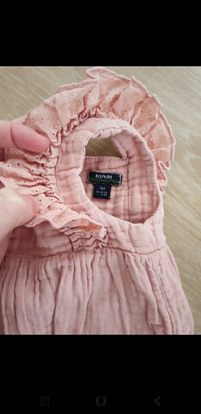 Lot 2 barboteuses kiabi 3M - photo numéro 3