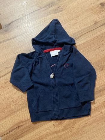 Gilet à capuche