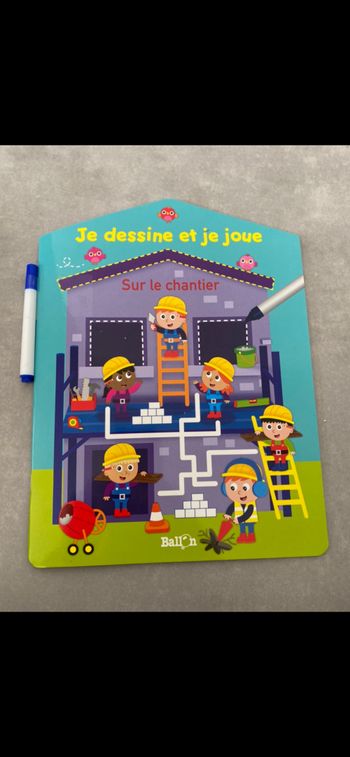 Livre activité Je dessine et je joue