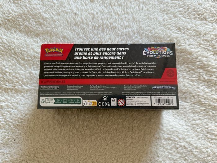 Boîte surprise ev 8.5 Pokémon évolution prismatique - photo numéro 4