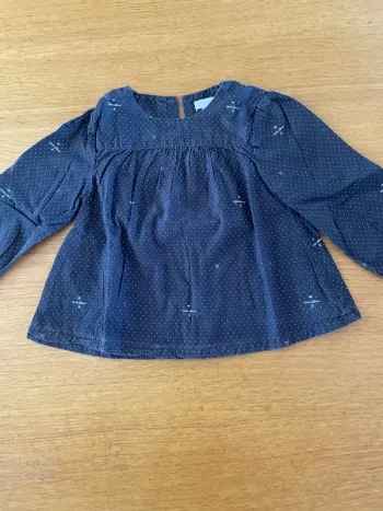 Blouse fille 12 mois