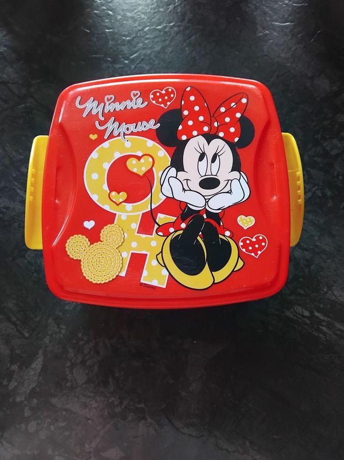 Boîte à goûter  ou pique nique Minnie - photo numéro 4