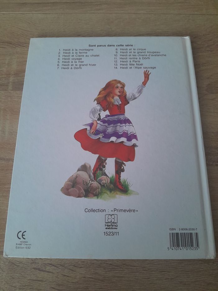 Livre heidi rentre à Dörfli - photo numéro 2