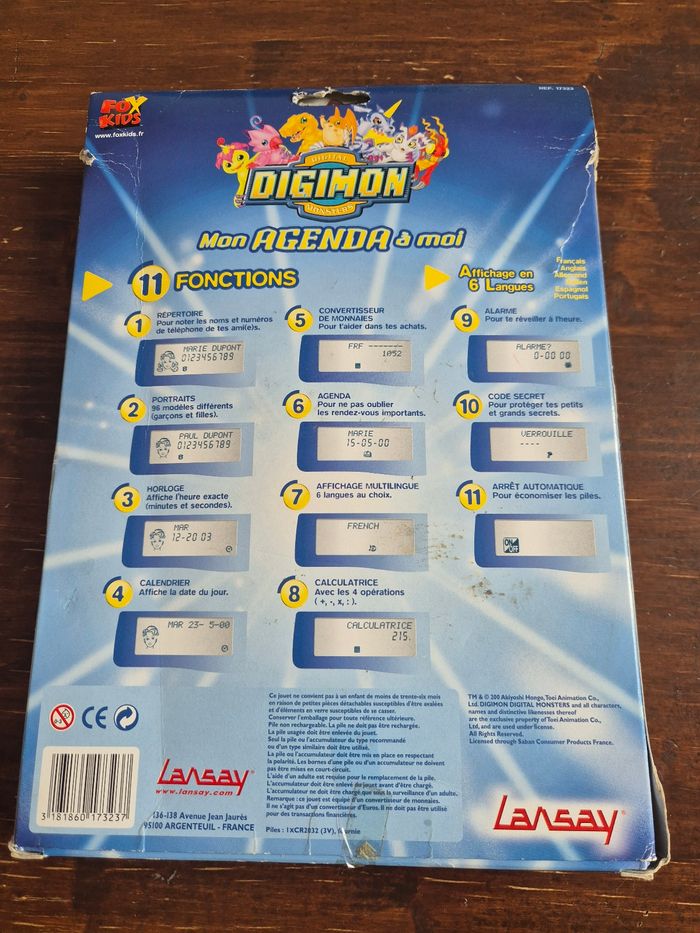 Digimon mon agenda à moi lansay - photo numéro 2
