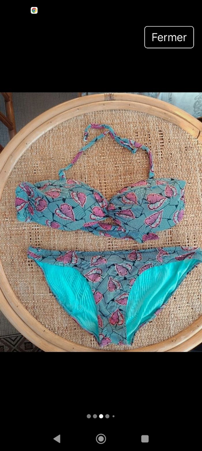 Maillot de bain 2 pièces T.44 - photo numéro 5