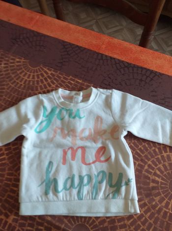 Pull fille 6 mois orchestra