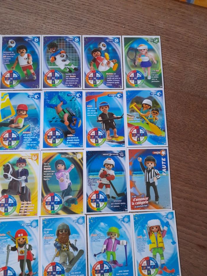 Lot 24 cartes Playmobil Neuf - photo numéro 3