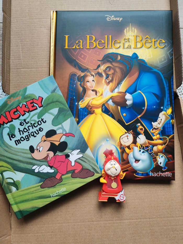 Pack Livre Disney Club LA Belle et La Bête