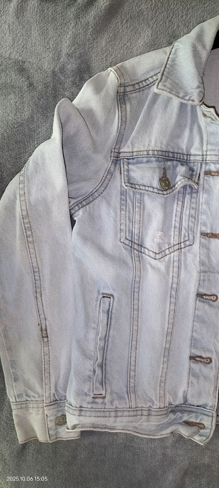 Veste en jeans taille XXS - photo numéro 2