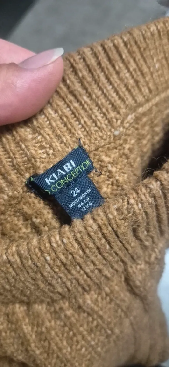 Pantalon fille en maille - photo numéro 3