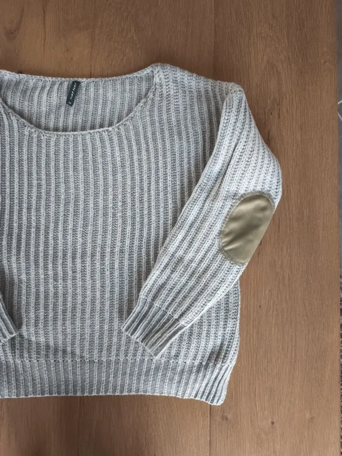 Pull col rond Naf Naf en laine - photo numéro 4