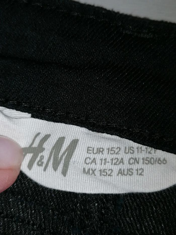 Pantacourt noir H&M 152cm - photo numéro 2