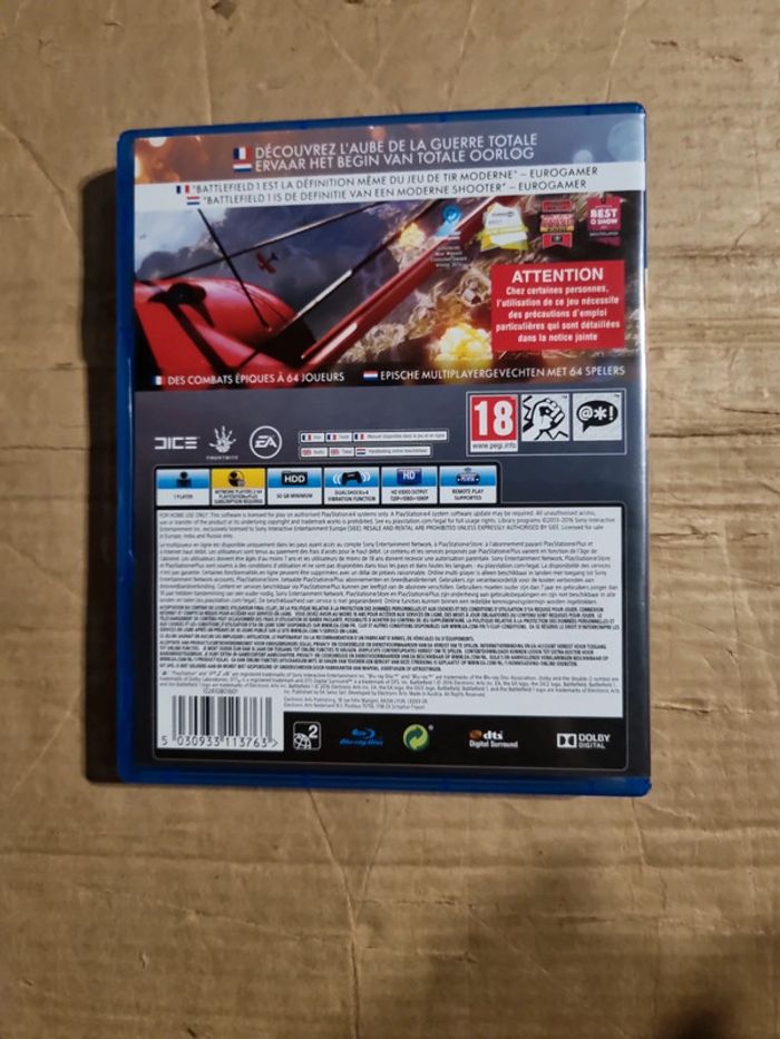 Battlefield 1 pour PS4 - photo numéro 2