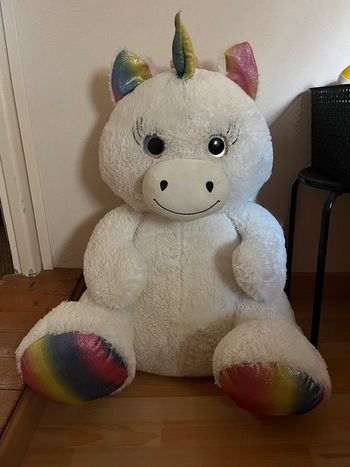 Peluche licorne xxl