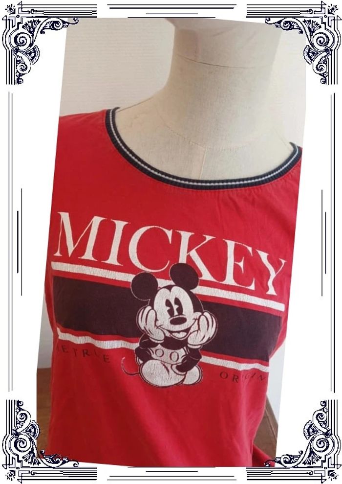 T shirt Disney Mickey taille M - photo numéro 2